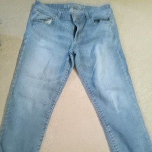 American Eagle jeans Artist crop size 12L